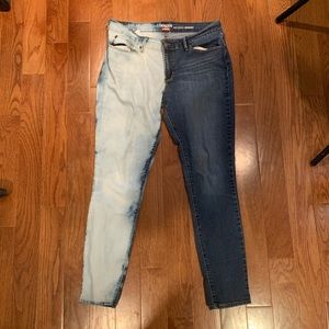 Half Light Wash/Dark Wash Women’s Levi’s Jeans